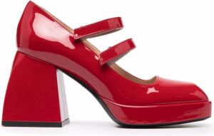 Nodaleto Bulla Babies 65 leather pumps Red