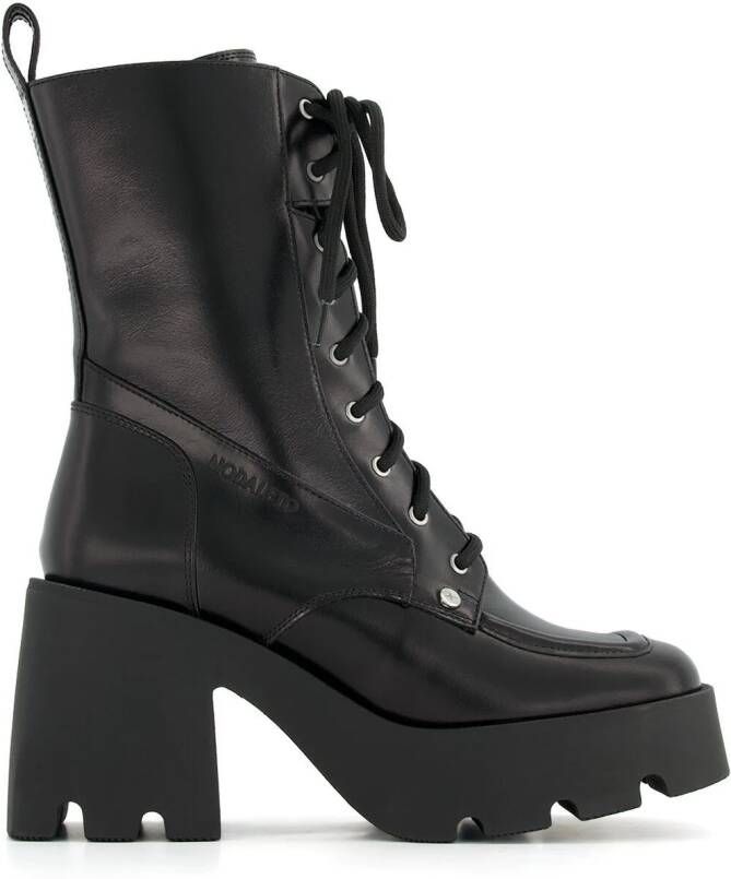 Nodaleto Bulla Candy lace-up boots Black