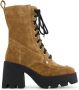 Nodaleto Bulla Candy suede lace-up boots Brown - Thumbnail 1