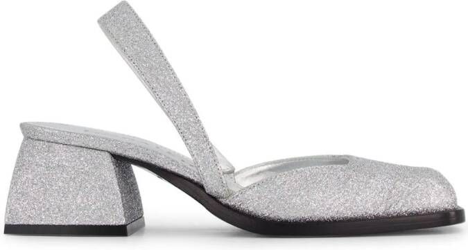 Nodaleto Bulla Jones glitter pumps Silver