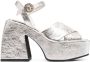 Nodaleto Bulla metallic 120mm sandals - Thumbnail 1
