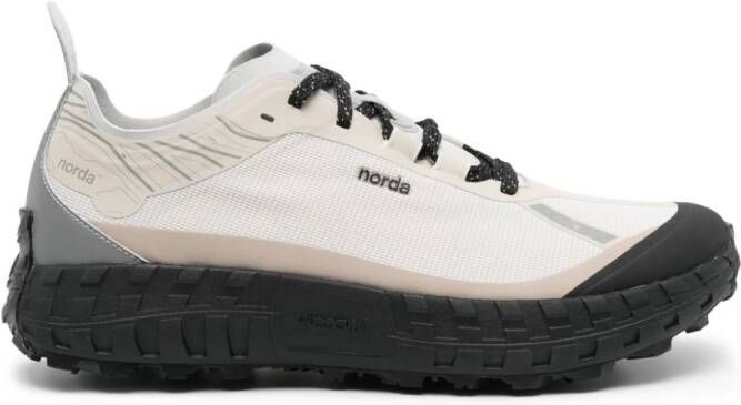 Norda 001 panelled sneakers Grey