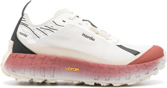 Norda 001 panelled sneakers White