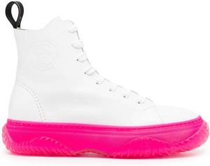 Nº21 Bonnie High-Top Sneakers White