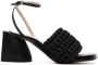 Nº21 braided high-heel sandals Black - Thumbnail 1