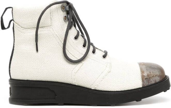 OBJECTS IV LIFE lace-up ankle boots White