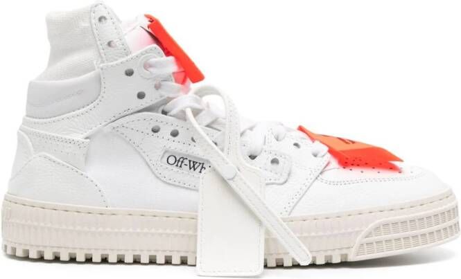 Off-White 3.0 Off Court high-top sneakers 0120 WHITE ORANGE