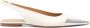 Off-White Allenframe leather ballerina shoes Neutrals - Thumbnail 1