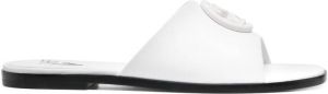 Off-White Arrow plaque flat sandals