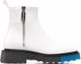 Off-White contrast panel ankle boots - Thumbnail 1