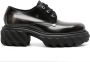 Off-White Exploration patent leather derby shoes Grey - Thumbnail 1