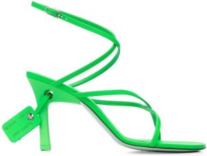 Off-White High Allen 100mm sandals Green
