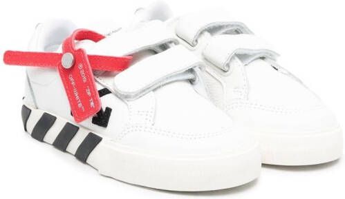 Off-White Kids logo-patch touch-strap sneakers