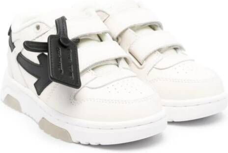 Off-White Kids Out of Office leather sneakers