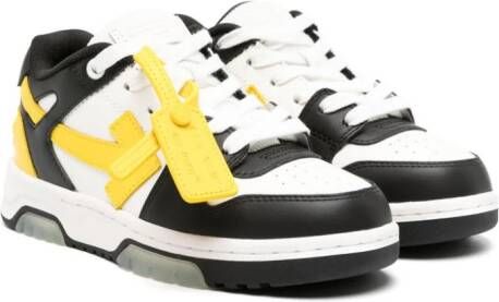 Off-White Kids Out Of Office leather sneakers