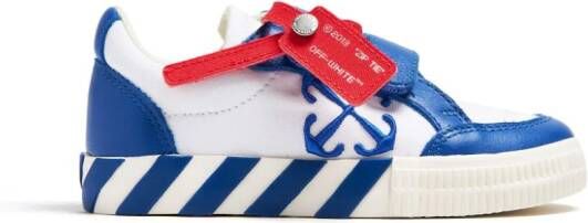 Off-White Kids Vulcanised leather sneakers