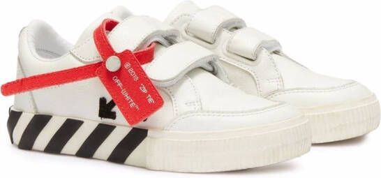 Off-White Kids Vulcanised touch-strap sneakers