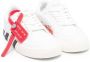 Off-White Kids Vulcanized leather lace-up sneakers - Thumbnail 1