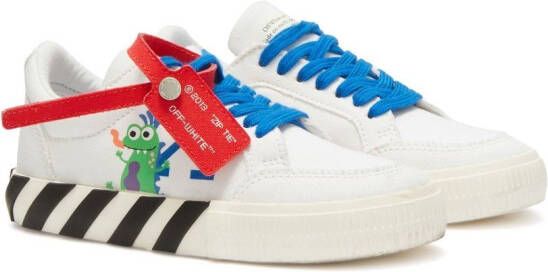 Off-White Kids Vulcanized low-top sneakers