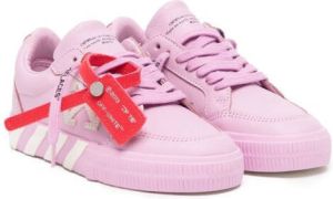 Off-White Kids Vulcanized low-top sneakers Pink