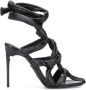 Off-White knotted strappy sandals Black - Thumbnail 1