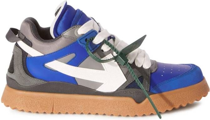 Off-White Mid Top Sponge sneakers Blue