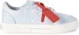 Off-White New Low Vulcanized canvas sneakers Blue - Thumbnail 1