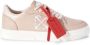 Off-White New Low Vulcanized leather sneakers Pink - Thumbnail 1