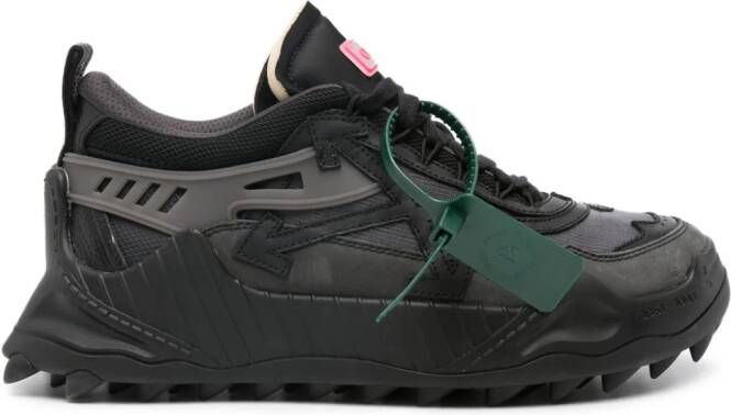 Off-White Odsy-1000 leather sneakers Black