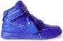 Off-White Ooo Sartorial Stitching mid-top sneakers Blue - Thumbnail 1
