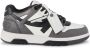 Off-White Out Of Office leather sneakers Grey - Thumbnail 1
