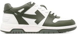 Off-White Out Of Office low-top sneakers Green