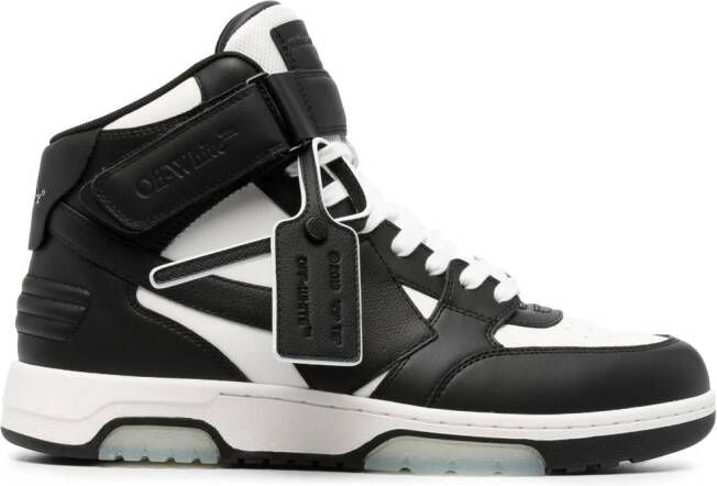 Off-White Out Of Office mid-top sneakers Black