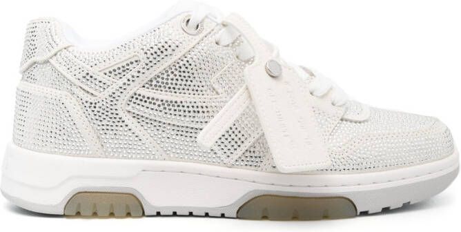 Off-White Out Of Office Strass leather sneakers