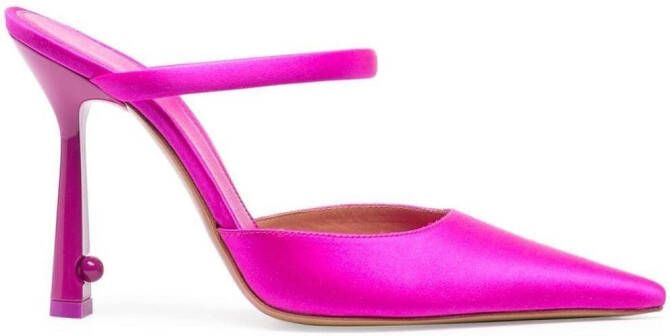 Off-White Pop Lollipop pointed-toe mules Pink