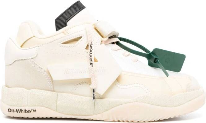 Off-White Puzzle Couture panelled sneakers Neutrals