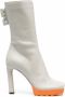 Off-White Sponge 110mm ankle boots Grey - Thumbnail 1