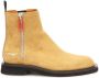 Off-White Spongesole suede ankle boots Brown - Thumbnail 1