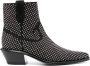Off-White Stud Texas 55mm ankle boots Black - Thumbnail 1