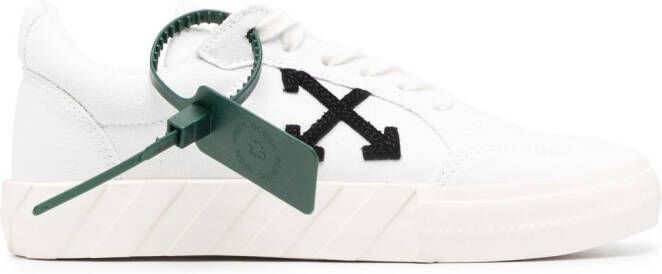 Off-White Vulcanized canvas low-top sneakers