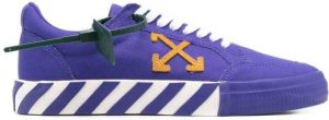 Off-White Vulcanized low-top sneakers Purple