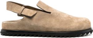 Officine Creative 25mm suede mules Brown