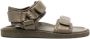 Officine Creative 30mm touch-strap open-toe sandals Green - Thumbnail 1
