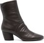 Officine Creative 55mm leather ankle boots Brown - Thumbnail 1