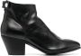 Officine Creative 60mm rear press-stud ankle boots Black - Thumbnail 1
