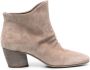 Officine Creative 60mm suede ankle boots Neutrals - Thumbnail 1