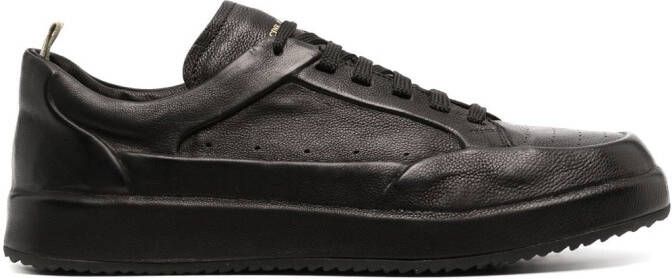Officine Creative Ace 016 leather sneakers Black