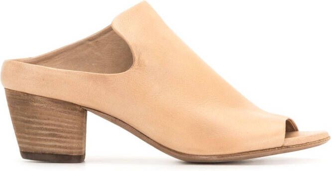 Officine Creative Adele leather mules Neutrals
