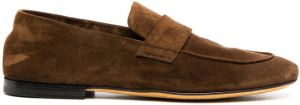 Officine Creative Airto 1 suede loafers Brown