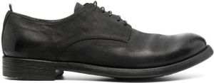Officine Creative almond-toe lace-up shoes Black